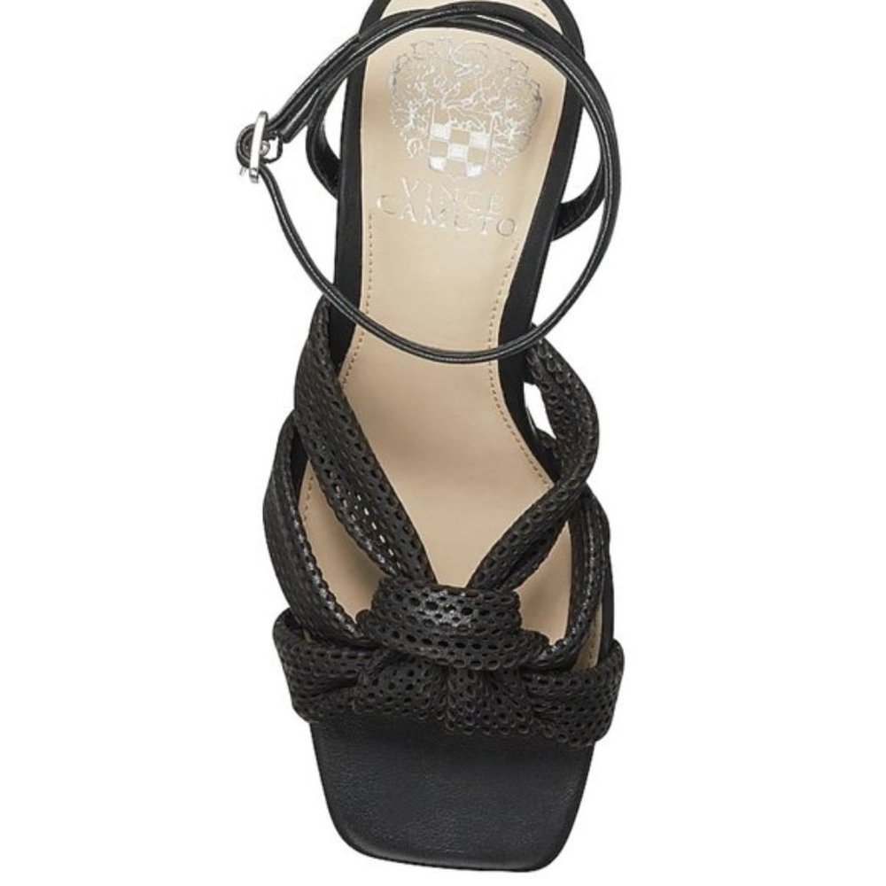 $59 NWT (8.5) Vince Camuto Black Ankle-Strap Sandle